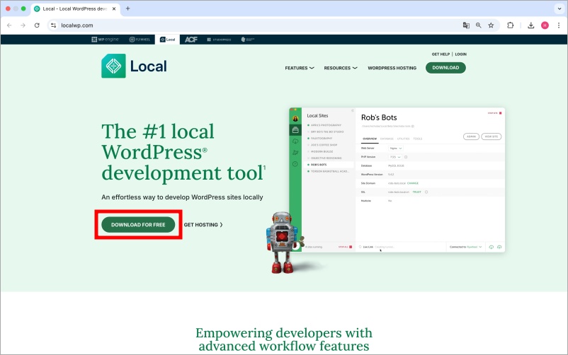 Localの公式サイト